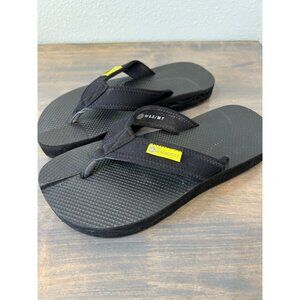 The Healing Sole Women's 8.5 Black Flip Flops Sandals for Plantar Fasciitis